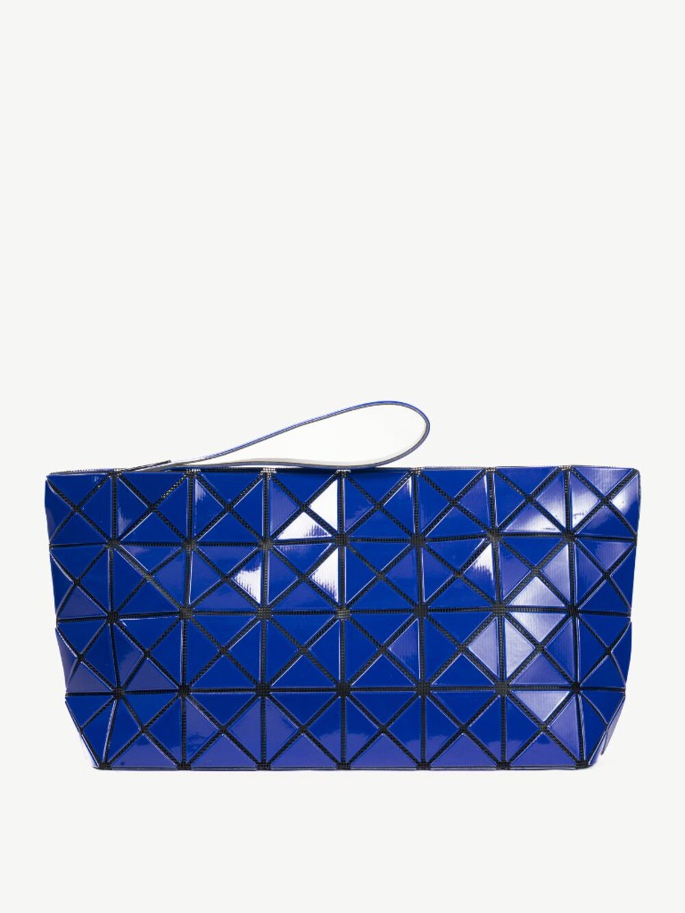 Bao Bao Issey Miyake Prism Mini Blue Geometric PVC Clutch